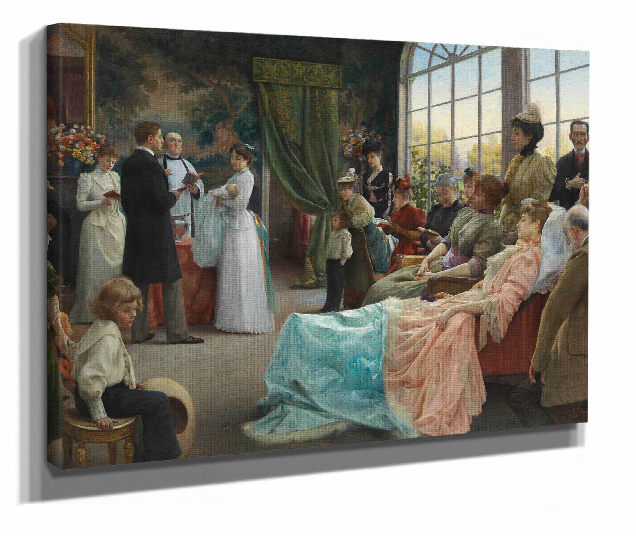 The Baptism by Julius Leblanc Stewart