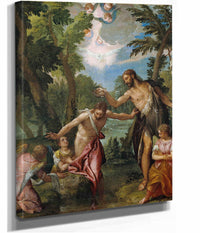 The Baptism Of Christ  by Paolo Veronese