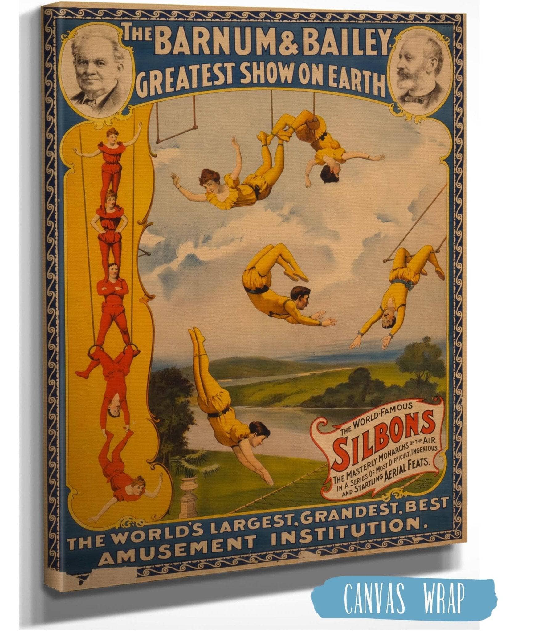 The Barnum & Bailey Greatest Show On Earth The World's Largest, Grandest, Best Amusement Institution