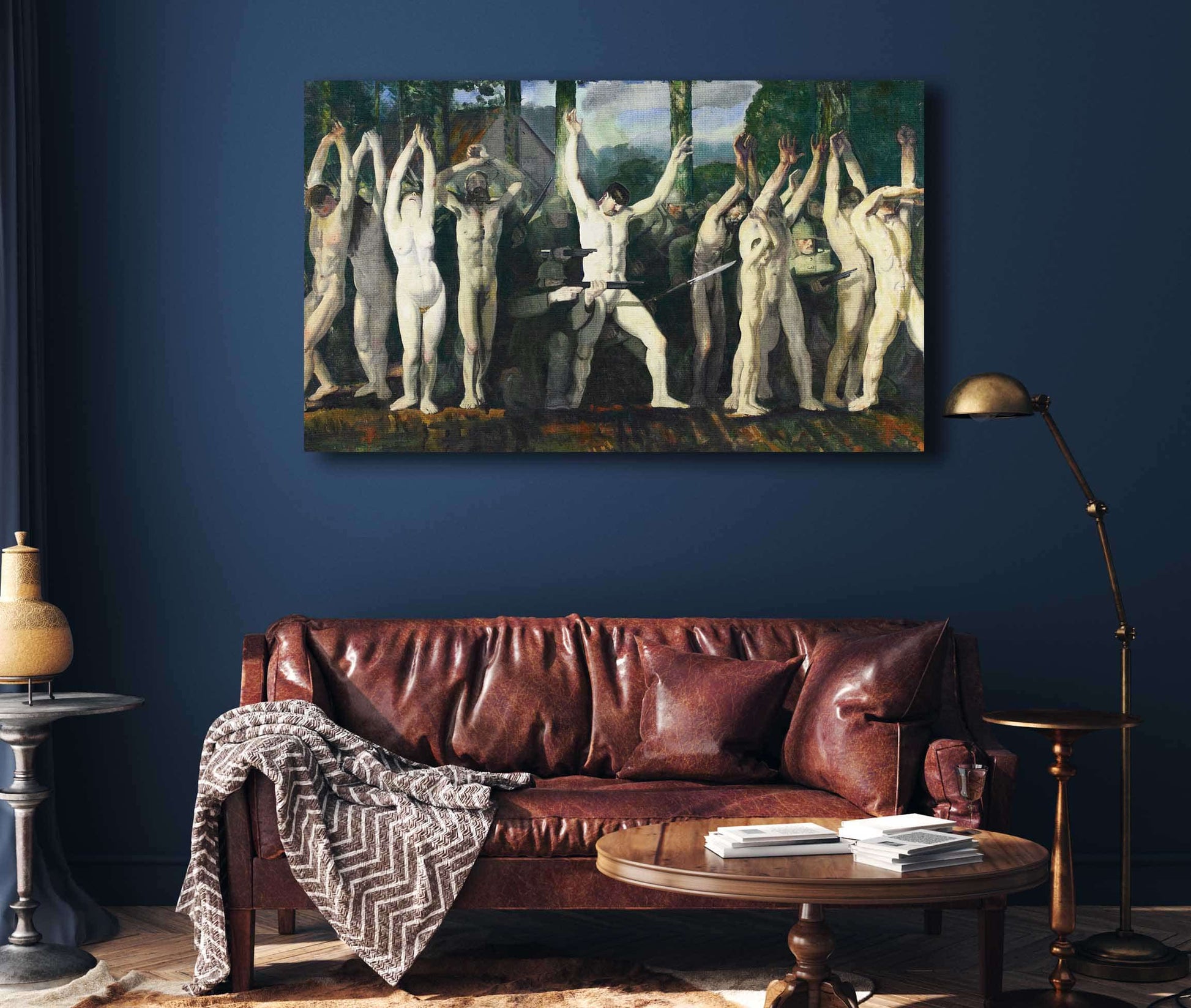 The Barricade by George Wesley Bellows