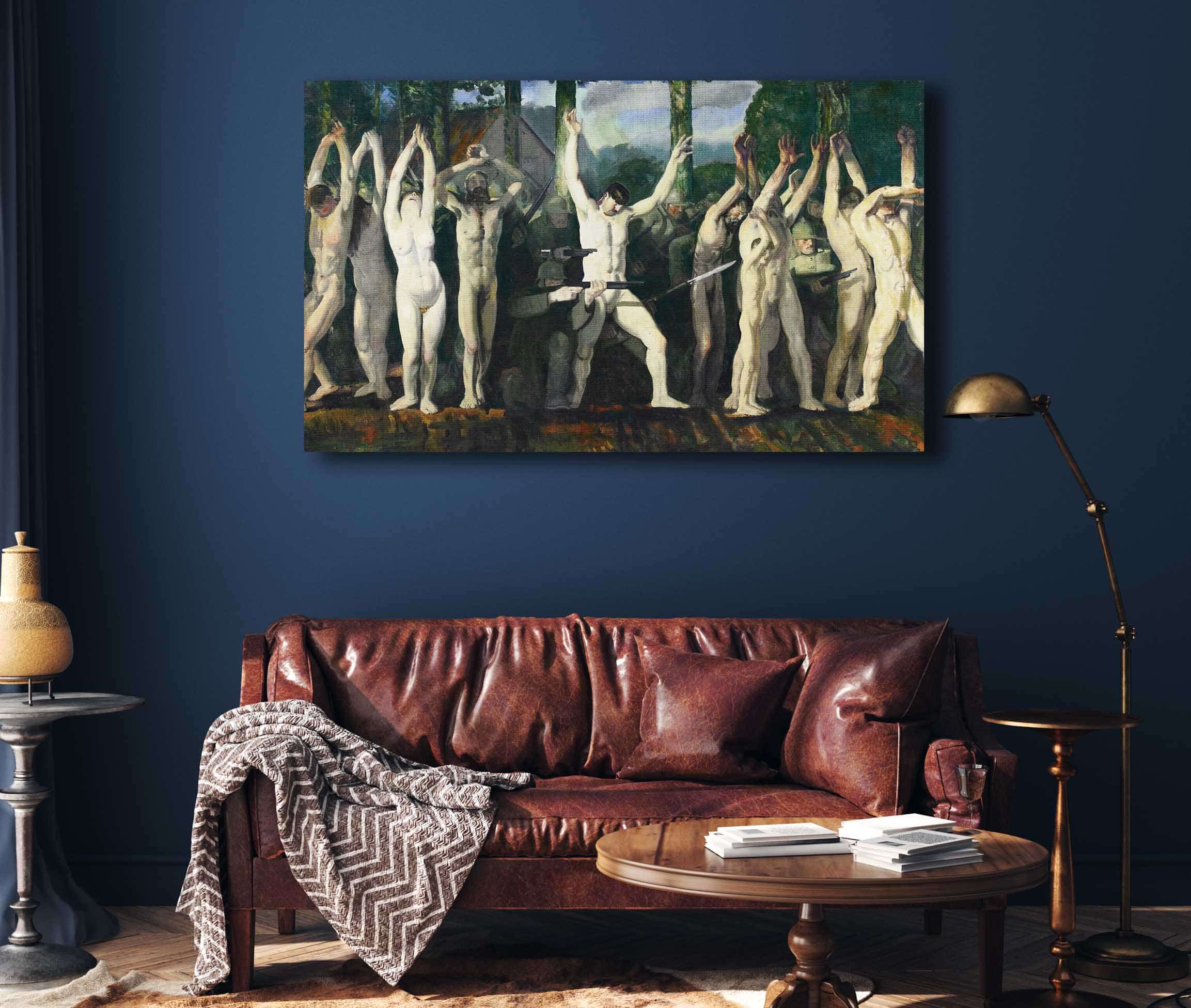 The Barricade by George Wesley Bellows