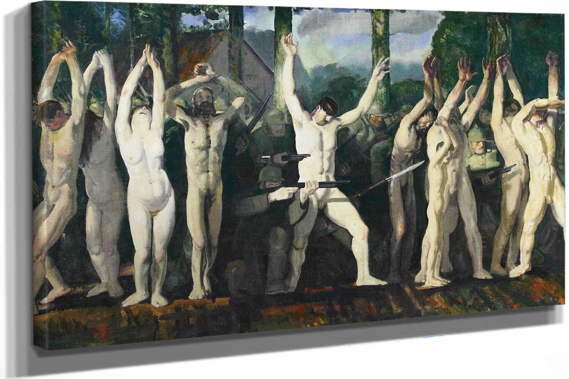 The Barricade by George Wesley Bellows