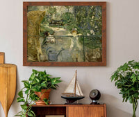 The Basket Chair by Berthe Morisot