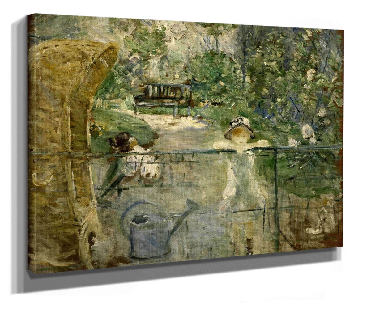 The Basket Chair by Berthe Morisot