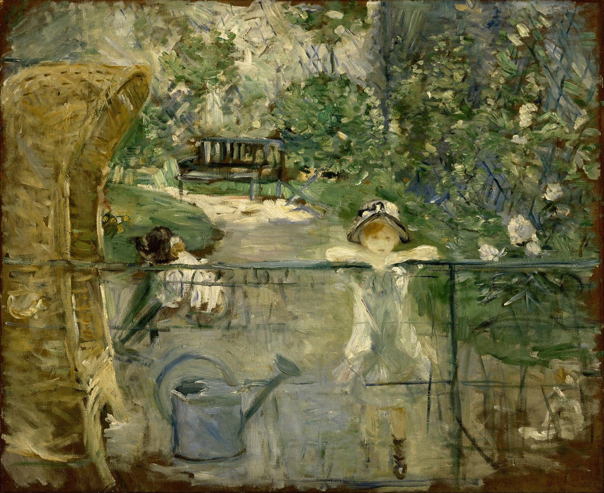 The Basket Chair by Berthe Morisot