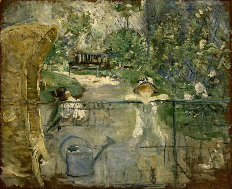 The Basket Chair by Berthe Morisot