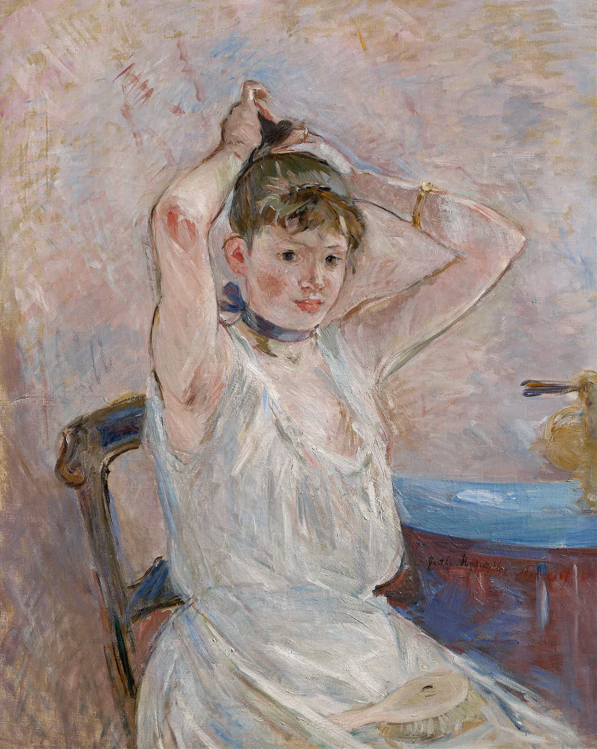The Bath   by Berthe Morisot