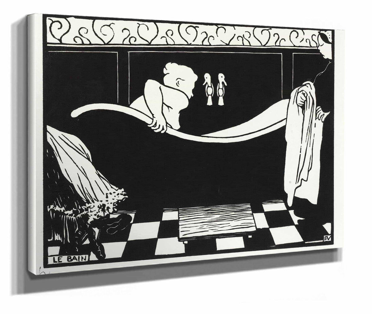 The Bath by Felix Vallotton