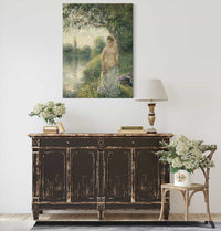 The Bather by Camille Pissarro