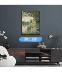 The Bather by Camille Pissarro