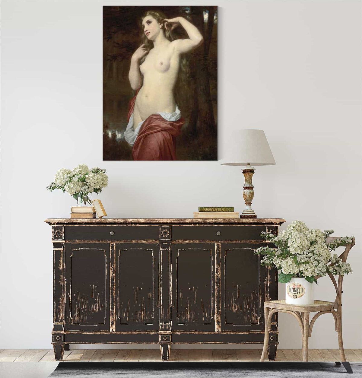 The Bather by Hugues Merle