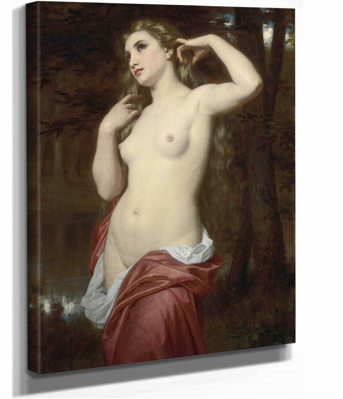 The Bather by Hugues Merle