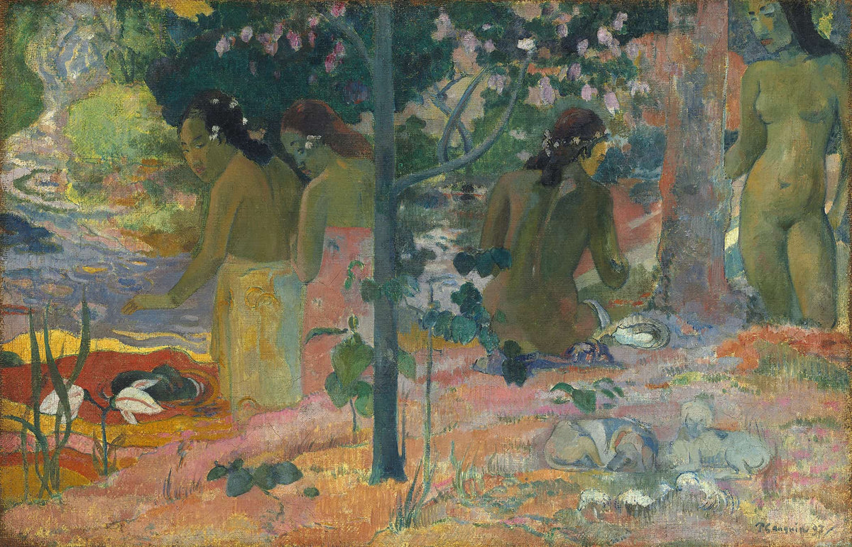 The Bathers by Paul Gauguin