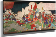 The Battle At Kagoshima by Tsukioka Yoshitoshi