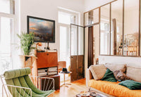 The Bay Of Naples With Vesuvius In The Background by Oswald Achenbach