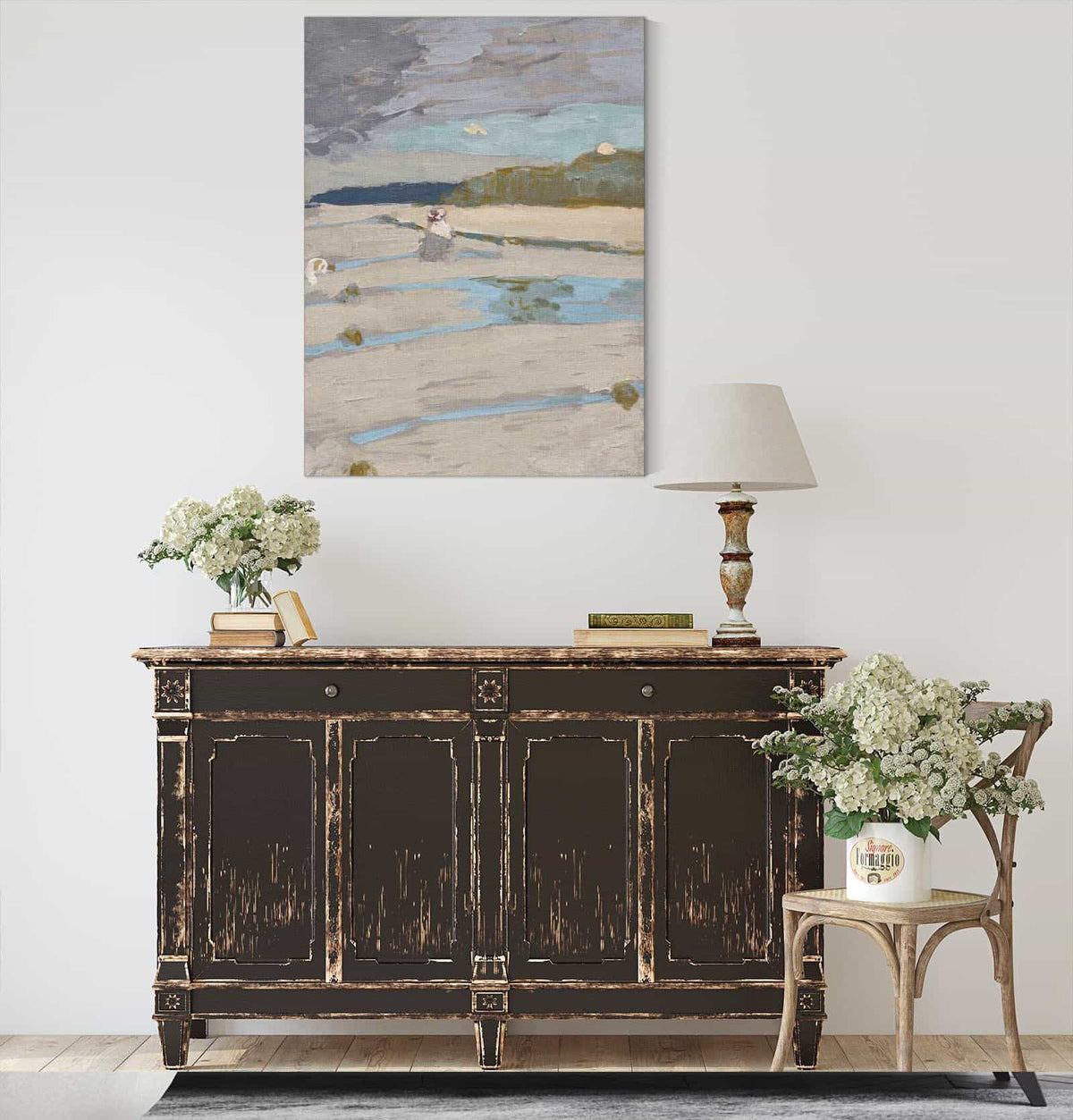 The Beach At Saint Jacut by Edouard Vuillard