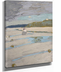 The Beach At Saint Jacut by Edouard Vuillard
