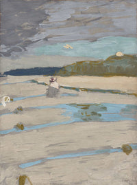 The Beach At Saint Jacut by Edouard Vuillard