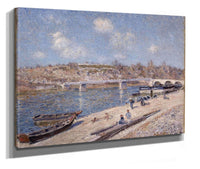 The Beach At Saint Mammes by Alfred Sisley