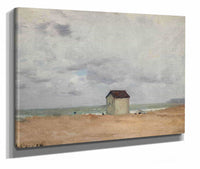 The Beach At Trouville S by Henri Gervex