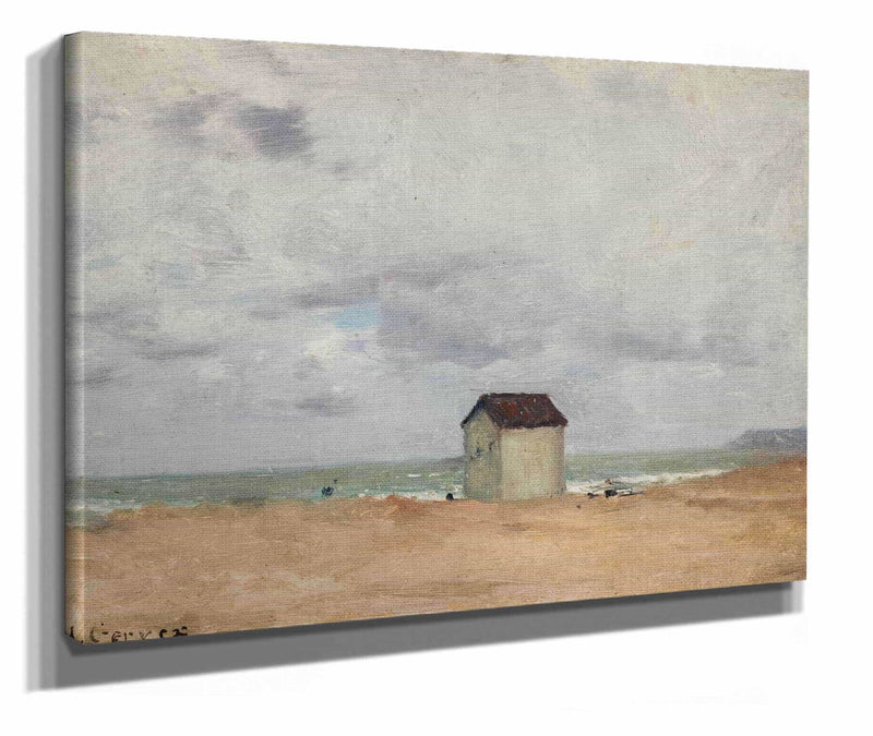 The Beach At Trouville S by Henri Gervex