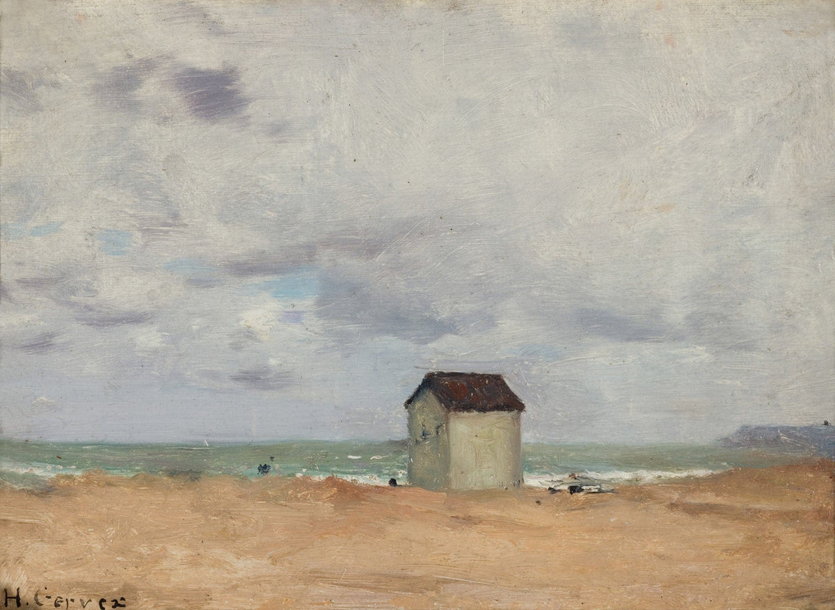 The Beach At Trouville S by Henri Gervex