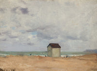 The Beach At Trouville S by Henri Gervex