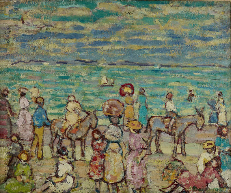 The Beach by Maurice Prendergast