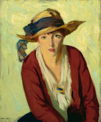 The Beach Hat by Robert Henri