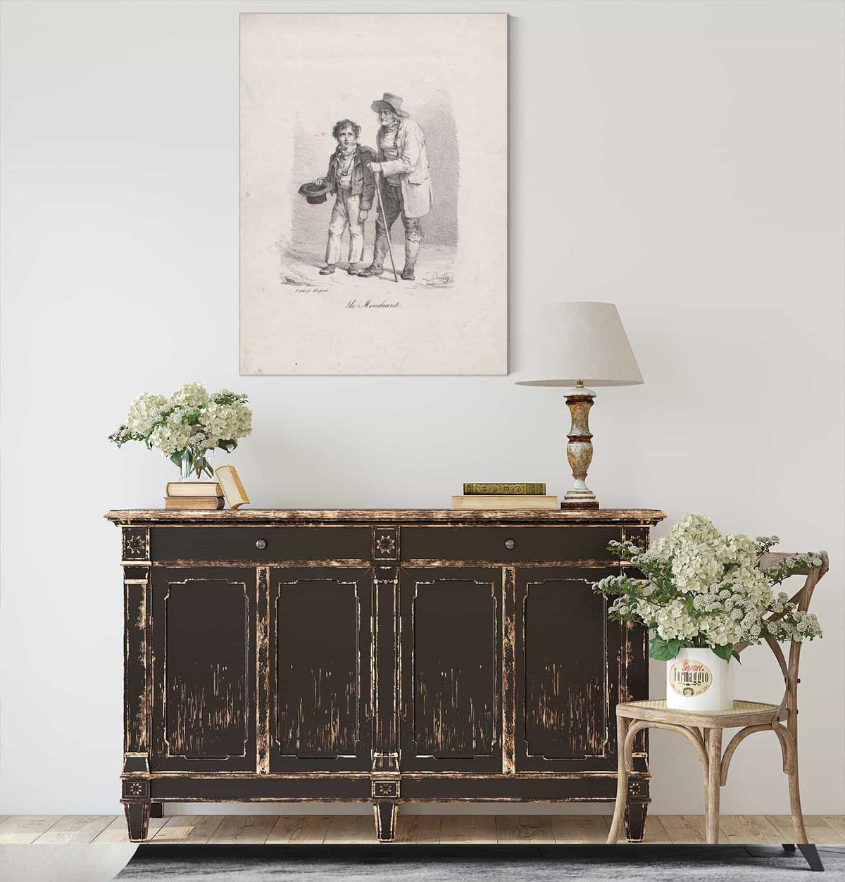 The Beggar by Louis Leopold Boilly