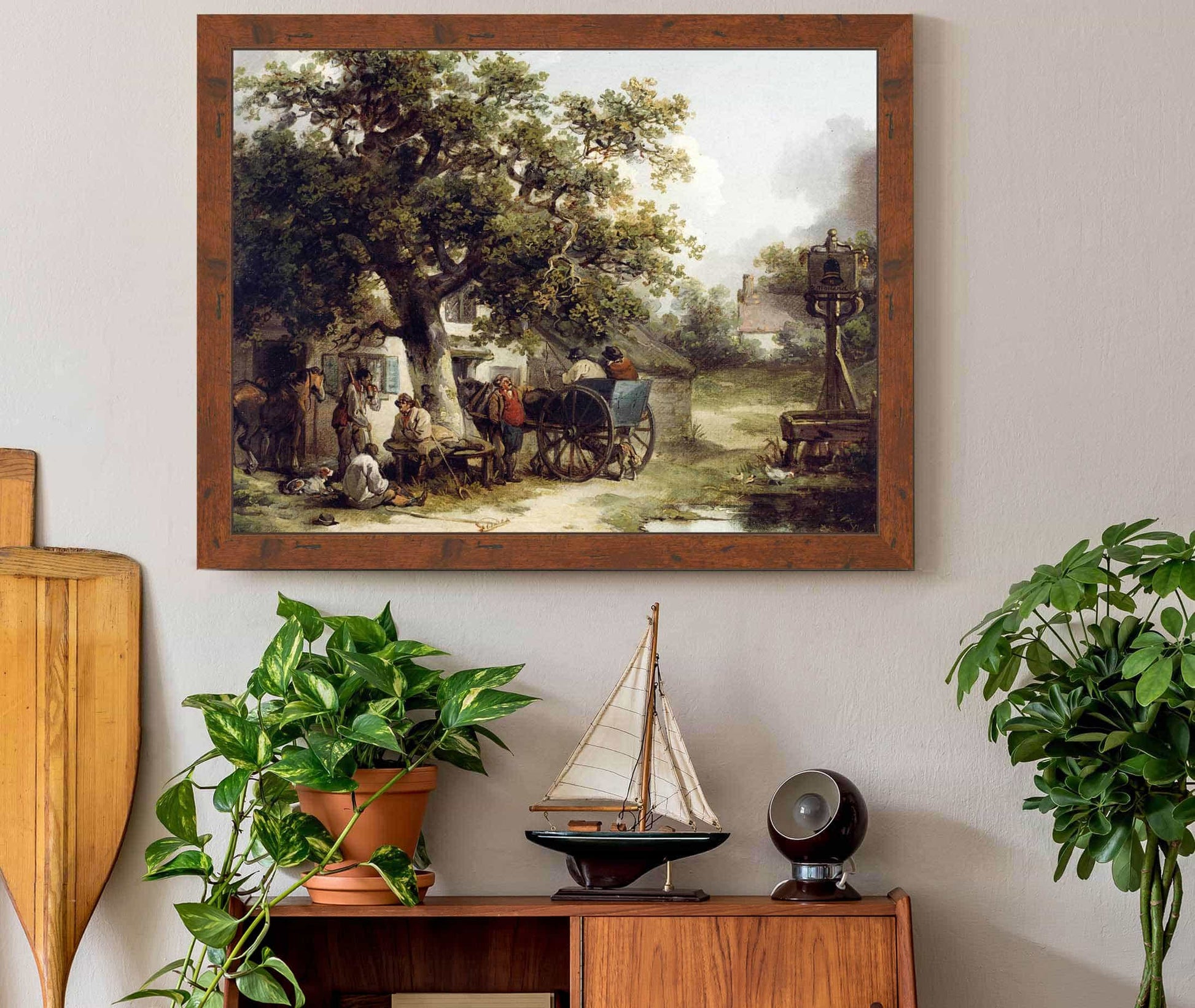The Bell Inn Kilburn by George Morland