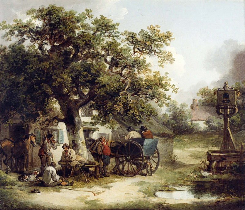 The Bell Inn Kilburn by George Morland