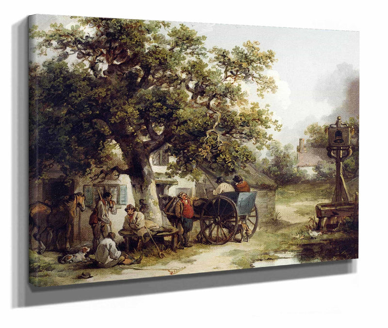 The Bell Inn Kilburn by George Morland