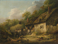 The Bell Inn Late S by George Morland