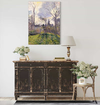 The Bell Tower Of Bazincourt by Camille Pissarro