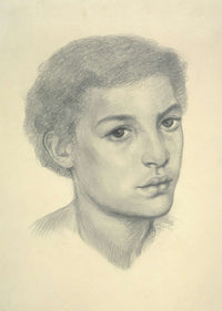 The Beloved Study For The Black Girl by Dante Gabriel Rossetti