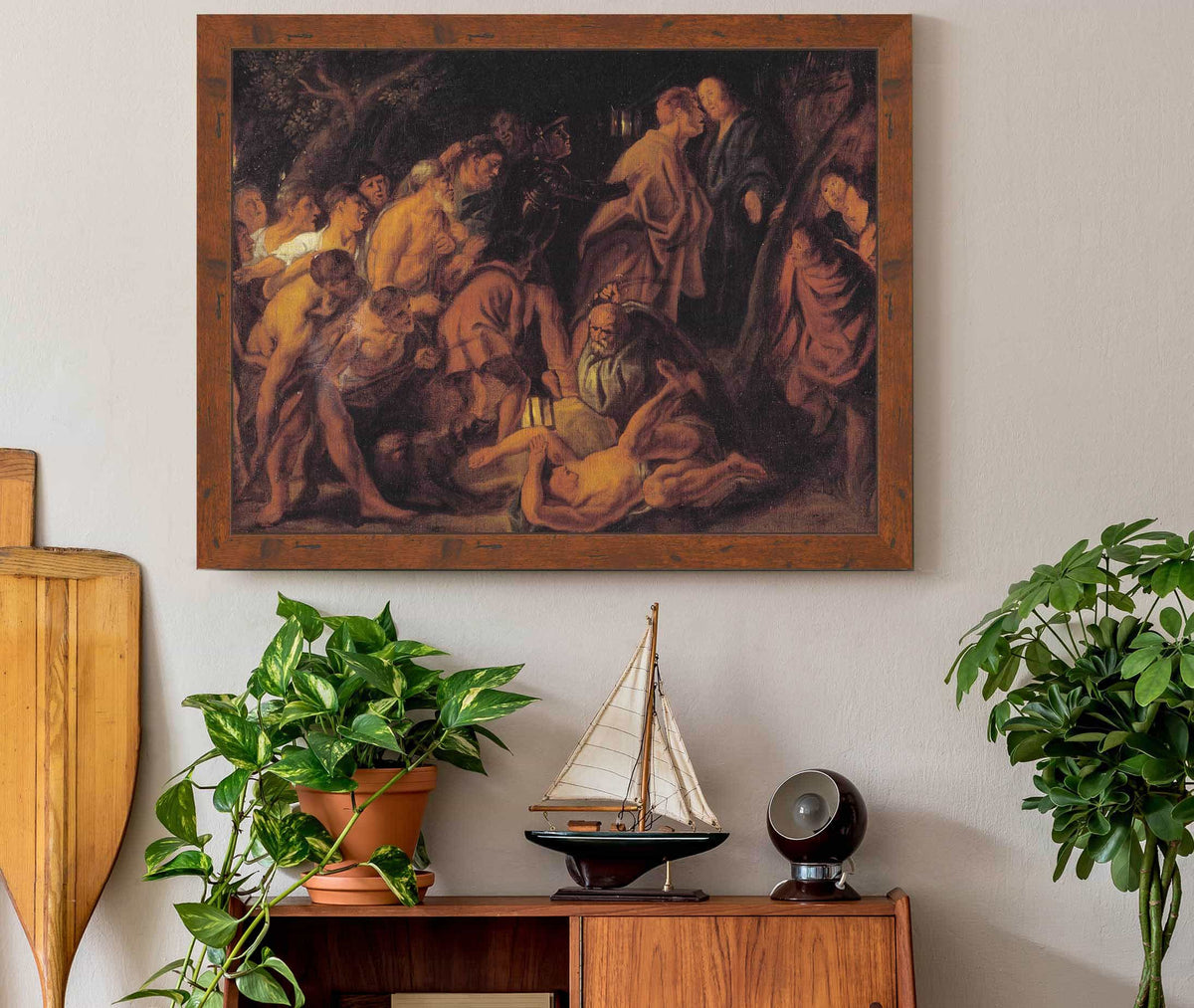 The Betrayal And Arrest Of Christ In Gethsemane by Jacob Jordaens