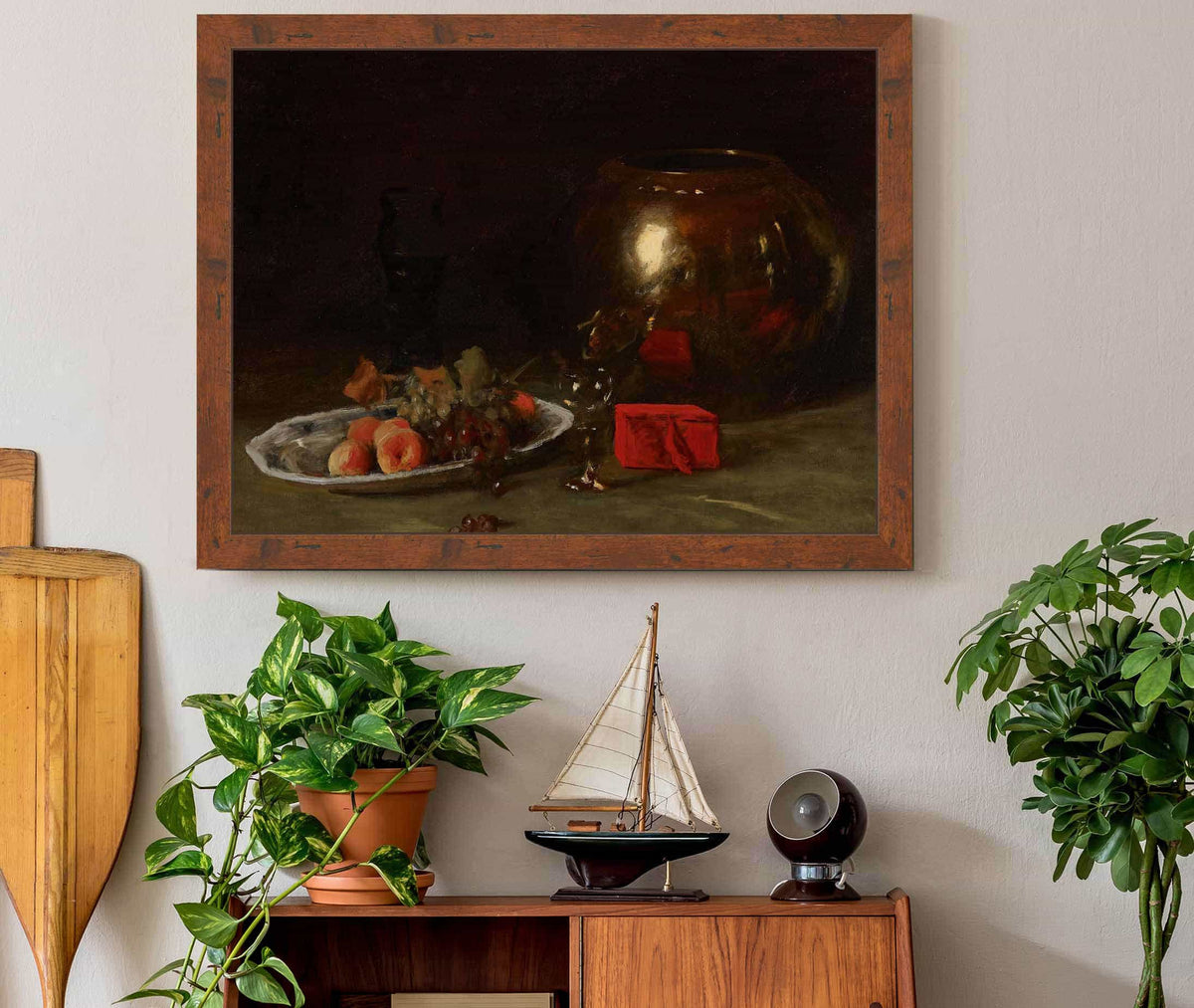 The Big Brass Bowl by William Merritt Chase