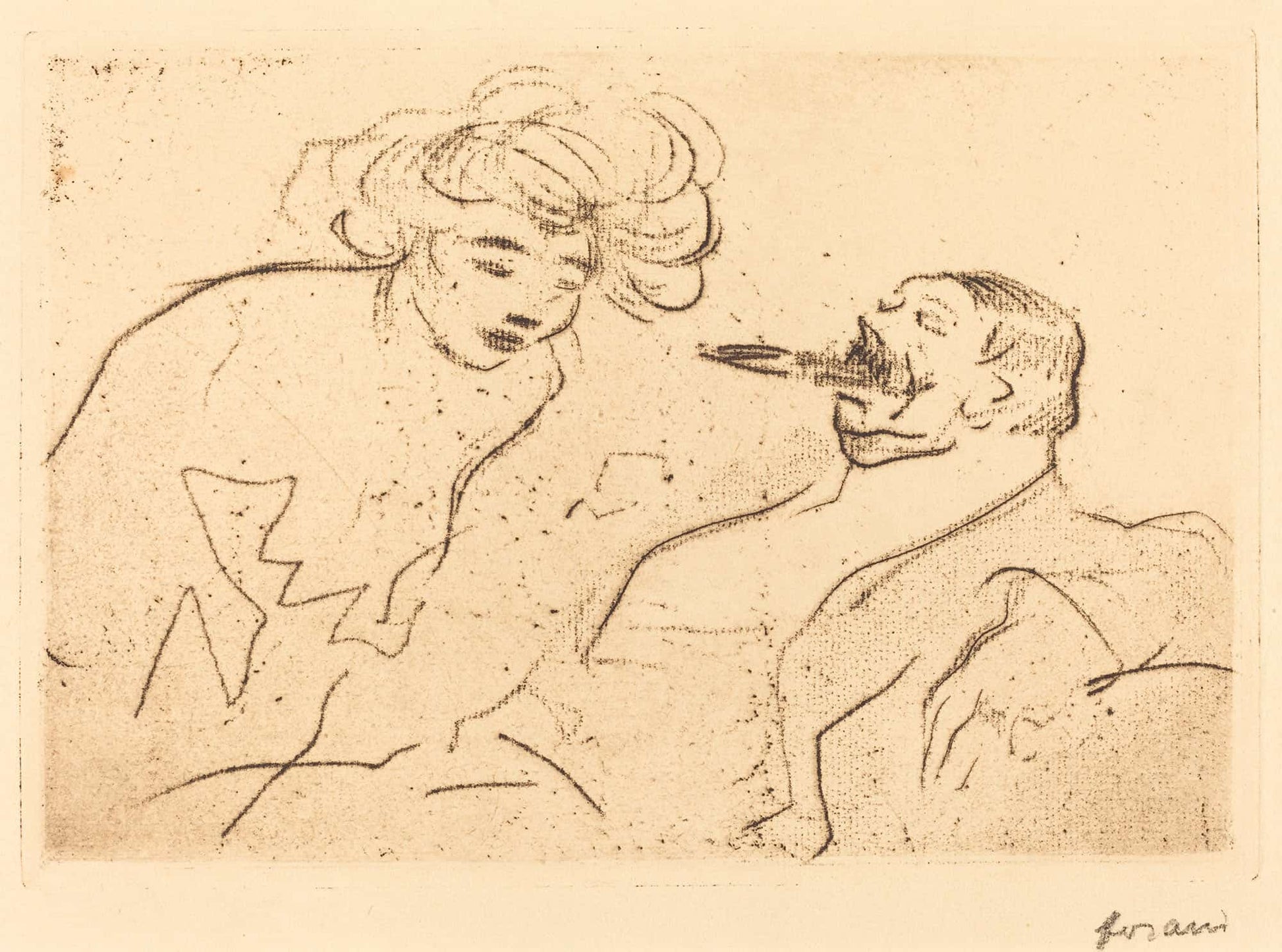 The Big Cigar by Jean Louis Forain
