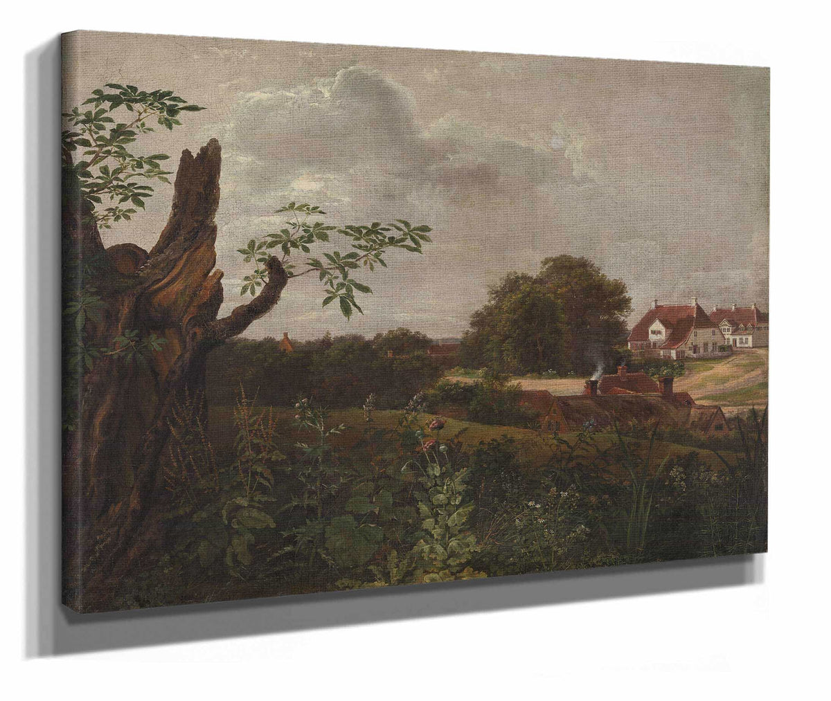 The Big Inn At Fredensborg by Johan Christian Dahl