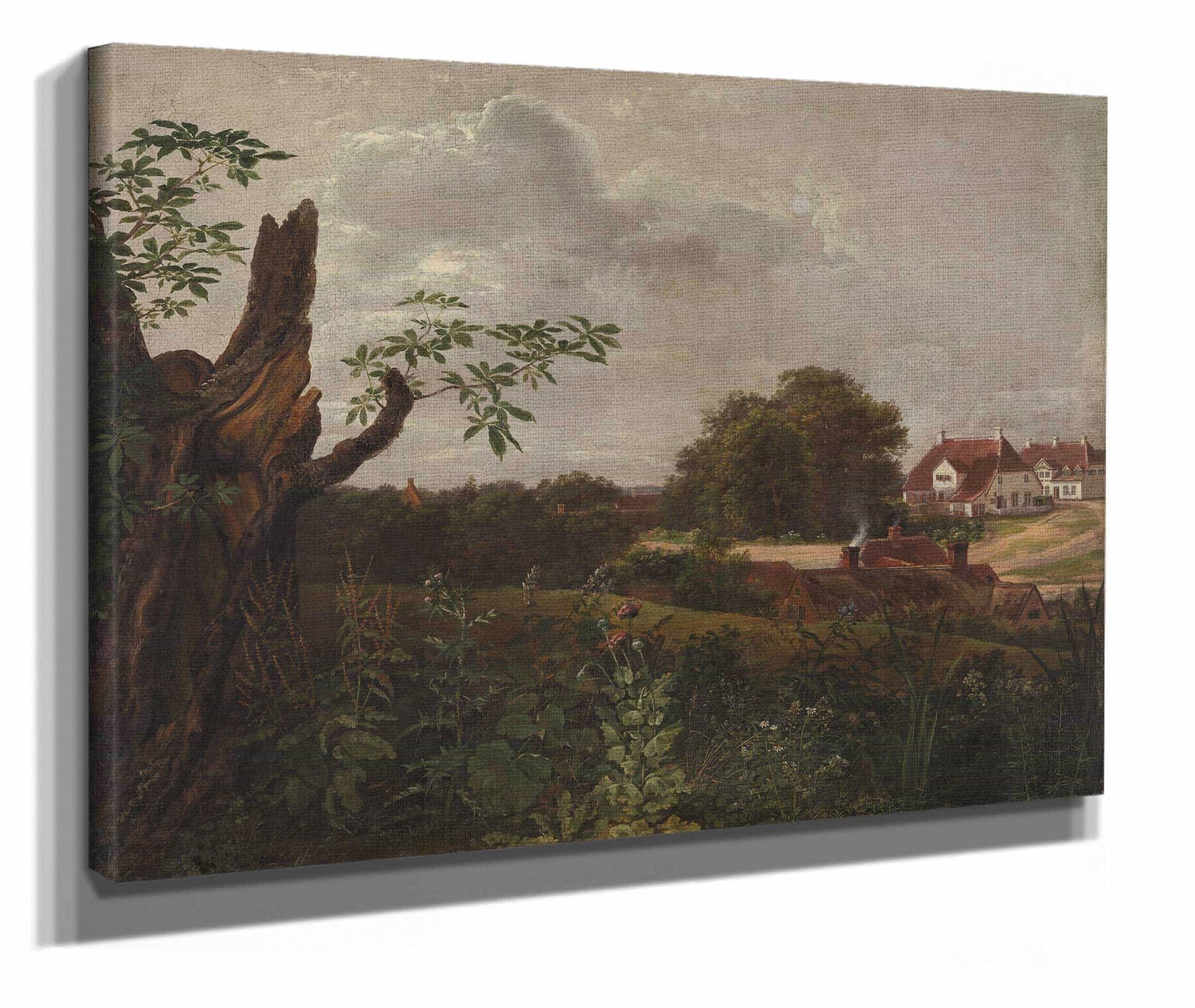 The Big Inn At Fredensborg by Johan Christian Dahl