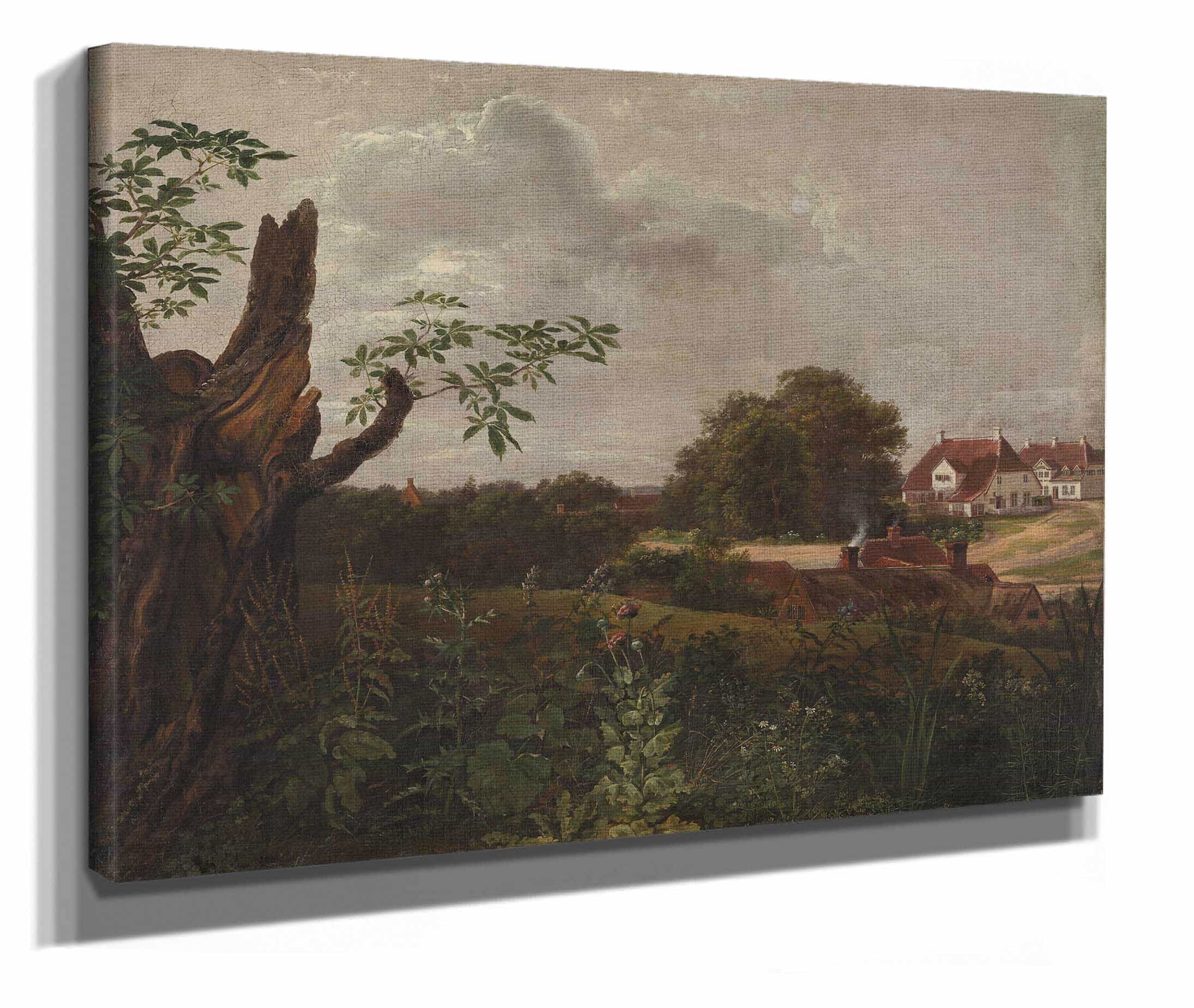 The Big Inn At Fredensborg by Johan Christian Dahl