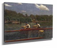 The Biglin Brothers Racing by Thomas Eakins