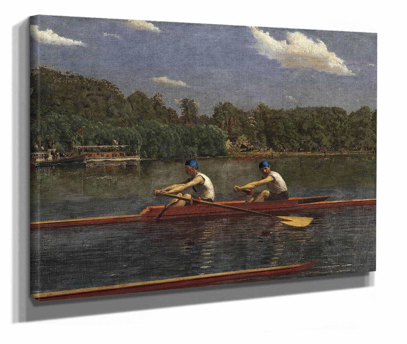 The Biglin Brothers Racing by Thomas Eakins
