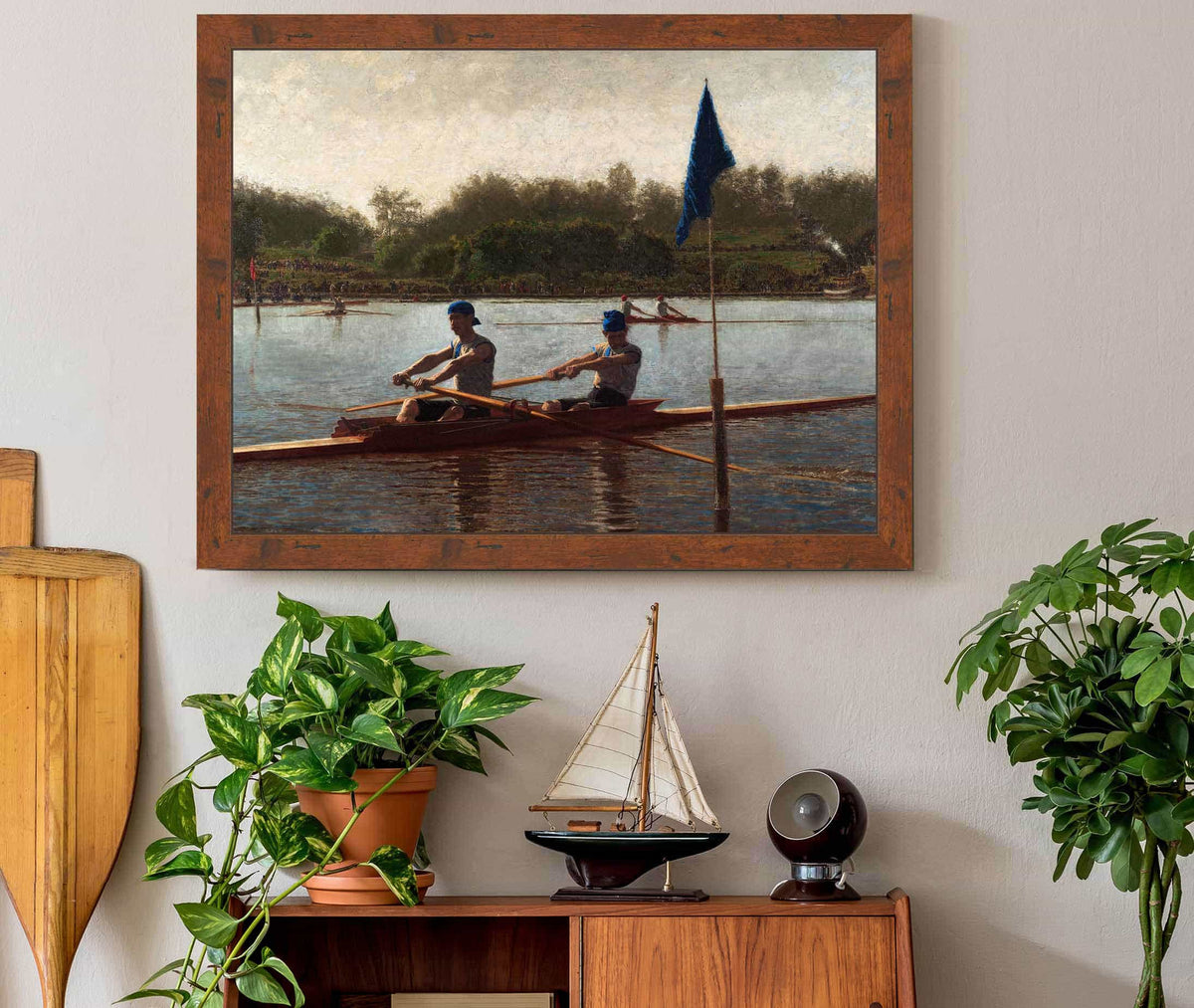 The Biglin Brothers Turning The Stake by Thomas Eakins