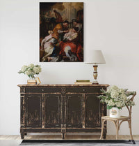 The Birth Of The Virgin by Francesco Solimena