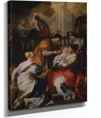 The Birth Of The Virgin by Francesco Solimena