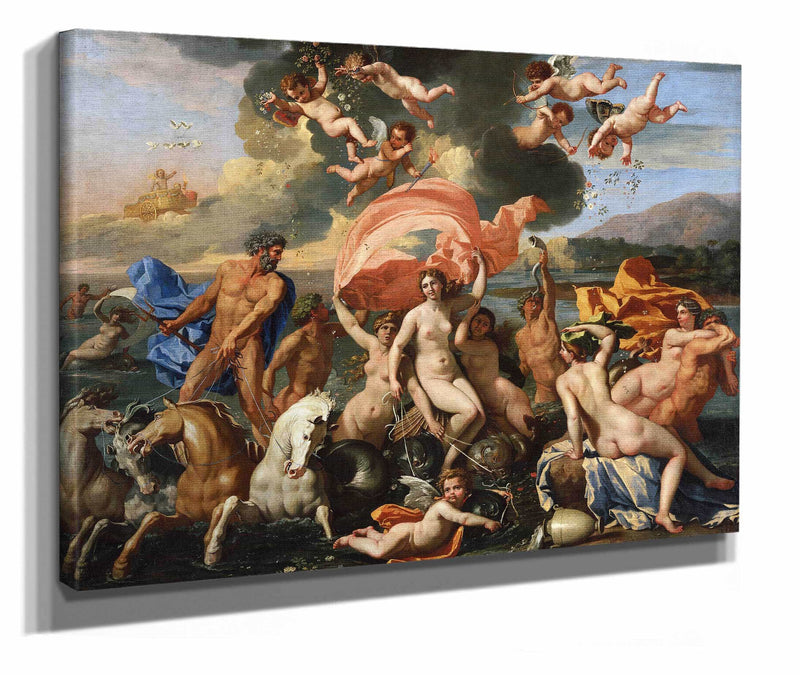The Birth Of Venus Or by Nicolas Poussin