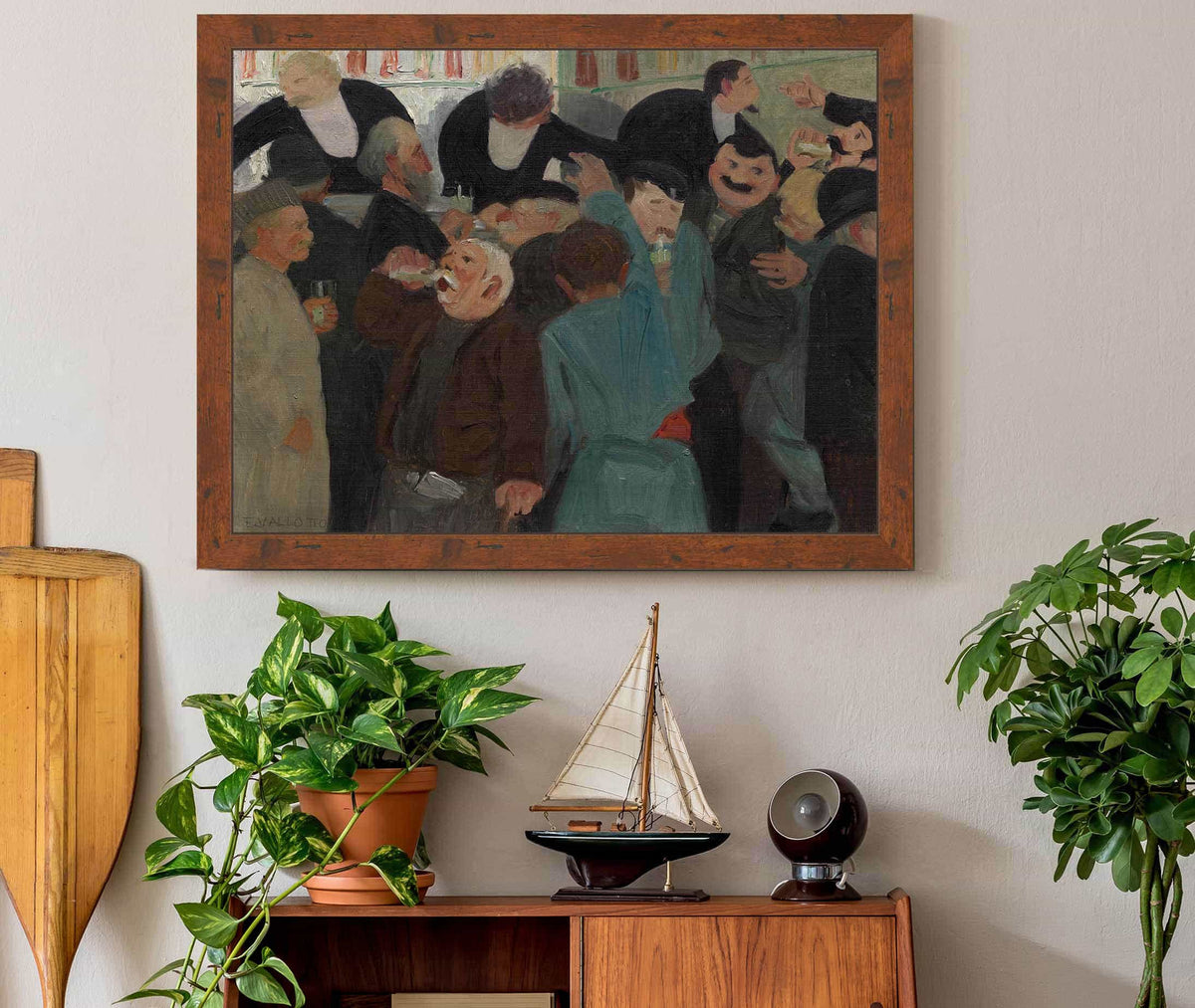 The Bistro by Felix Vallotton