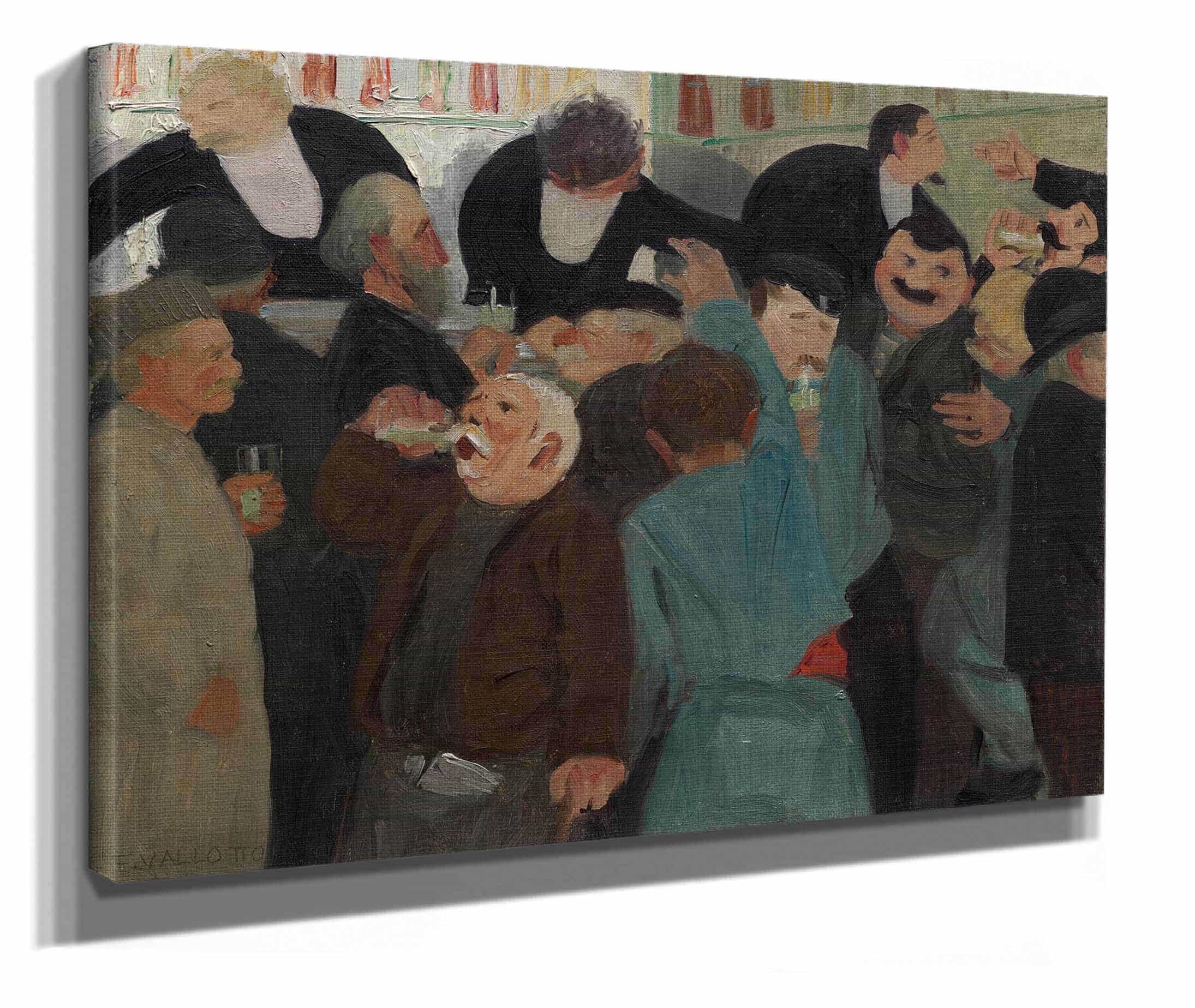 The Bistro by Felix Vallotton